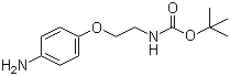 tert-Butyl 2-(4-aminophenoxy)ethylcarbamate Structure,159184-15-3Structure