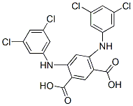 Isophthalic acid, 4,6-bis(3,5-dichloroanilino)-(8ci)Structure,15926-91-7Structure Isophthalic acid, 4,6-bis(3,5-dichloroanilino)-(8ci) Structure,15926-91-7Structure