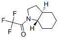 1H-indole, octahydro-1-(trifluoroacetyl)-, trans-(+)- (9ci) Structure,159551-37-8Structure