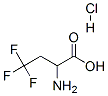 2-Amino-4,4,4-trifluoro-n-butyric acid hydrochlorideStructure,15959-93-0Structure 2-Amino-4,4,4-trifluoro-n-butyric acid hydrochloride Structure,15959-93-0Structure