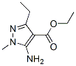 1H-pyrazole-4-carboxylicacid,5-amino-3-ethyl-1-methyl-,ethylester(9ci)Structure,159709-52-1Structure 1H-pyrazole-4-carboxylicacid,5-amino-3-ethyl-1-methyl-,ethylester(9ci) Structure,159709-52-1Structure