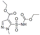 N-(Ethoxycarbonyl)-4-ethoxycarbonyl-1-methylpyrazole-5-sulfonamideStructure,159709-60-1Structure N-(Ethoxycarbonyl)-4-ethoxycarbonyl-1-methylpyrazole-5-sulfonamide Structure,159709-60-1Structure