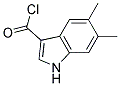 1H-indole-3-carbonyl chloride, 5,6-dimethyl-(9ci)Structure,159730-25-3Structure 1H-indole-3-carbonyl chloride, 5,6-dimethyl-(9ci) Structure,159730-25-3Structure