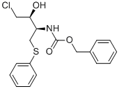 (2S,3r)-3-carbobenzyloxyamino-1-chloro-4-phenylthio-butan-2-olStructure,159878-02-1Structure (2S,3r)-3-carbobenzyloxyamino-1-chloro-4-phenylthio-butan-2-ol Structure,159878-02-1Structure