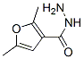 (9ci)-2,5-二甲基-3-呋喃羧酸肼結(jié)構(gòu)式_159881-93-3結(jié)構(gòu)式