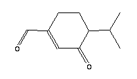 1-Cyclohexene-1-carboxaldehyde,4-(1-methylethyl)-3-oxo-(9ci)Structure,160152-34-1Structure 1-Cyclohexene-1-carboxaldehyde,4-(1-methylethyl)-3-oxo-(9ci) Structure,160152-34-1Structure