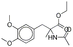 D,l-n-acetyl-3-(3,4-dimethoxyphenyl)-2-methyl-alanine ethyl esterStructure,16024-52-5Structure D,l-n-acetyl-3-(3,4-dimethoxyphenyl)-2-methyl-alanine ethyl ester Structure,16024-52-5Structure