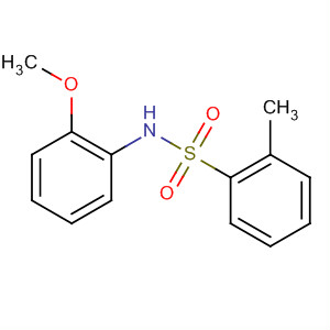 N-(2-methoxy-phenyl)-2-methyl-benzenesulfonamideStructure,160878-35-3Structure N-(2-methoxy-phenyl)-2-methyl-benzenesulfonamide Structure,160878-35-3Structure