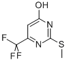 4-Hydroxy-2-(methylthio)-6-(trifluoromethyl)pyrimidineStructure,16097-62-4Structure 4-Hydroxy-2-(methylthio)-6-(trifluoromethyl)pyrimidine Structure,16097-62-4Structure