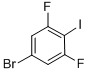 2,6-Difluoro-4-bromoiodobenzene Structure,160976-02-3Structure