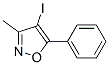 4-Iodo-3-methyl-5-phenylisoxazoleStructure,16114-53-7Structure 4-Iodo-3-methyl-5-phenylisoxazole Structure,16114-53-7Structure