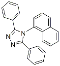 4H-1,2,4-Triazole, 4-(1-naphthalenyl)-3,5-diphenyl-Structure,16152-10-6Structure 4H-1,2,4-Triazole, 4-(1-naphthalenyl)-3,5-diphenyl- Structure,16152-10-6Structure