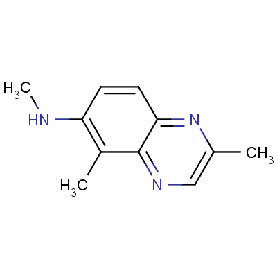 6-Quinoxalinamine,n,2,5-trimethyl-(9ci)Structure,161696-99-7Structure 6-Quinoxalinamine,n,2,5-trimethyl-(9ci) Structure,161696-99-7Structure