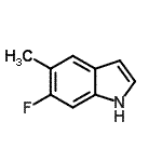 1H-indole,6-fluoro-5-methyl-(9ci)Structure,162100-95-0Structure 1H-indole,6-fluoro-5-methyl-(9ci) Structure,162100-95-0Structure