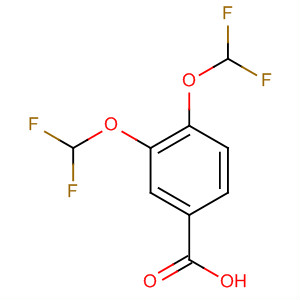 3,4-Bis(difluoromethoxy)benzoic acidStructure,162401-60-7Structure 3,4-Bis(difluoromethoxy)benzoic acid Structure,162401-60-7Structure