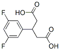 3-(3,5-Difluorophenyl)pentanedioic acidStructure,162549-35-1Structure 3-(3,5-Difluorophenyl)pentanedioic acid Structure,162549-35-1Structure