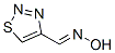 1,2,3-Thiadiazole-4-carboxaldehyde,oxime(9ci)Structure,162640-72-4Structure 1,2,3-Thiadiazole-4-carboxaldehyde,oxime(9ci) Structure,162640-72-4Structure