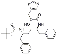 （2S，3S，5S）-5-（叔丁氧基甲酰氨基）-2-（N-5-噻唑基-甲氧羰基）氨基-1，6-二苯基-3-羥基己烷結(jié)構(gòu)式_162849-95-8結(jié)構(gòu)式