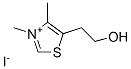 3,4-Dimethyl-5-(2-hydroxyethyl)thiazolium iodideStructure,16311-69-6Structure 3,4-Dimethyl-5-(2-hydroxyethyl)thiazolium iodide Structure,16311-69-6Structure