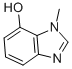 1H-benzimidazol-7-ol,1-methyl-Structure,163298-76-8Structure 1H-benzimidazol-7-ol,1-methyl- Structure,163298-76-8Structure