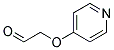 Acetaldehyde, (4-pyridinyloxy)-(9ci)Structure,163348-44-5Structure Acetaldehyde, (4-pyridinyloxy)-(9ci) Structure,163348-44-5Structure