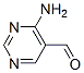 5-Pyrimidinecarboxaldehyde, 4-amino- Structure,16357-83-8Structure