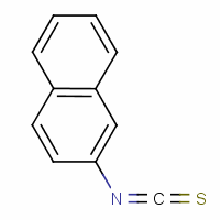 2-異硫代氰?；?萘結(jié)構(gòu)式_1636-33-5結(jié)構(gòu)式