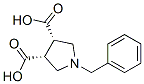 3,4-Pyrrolidinedicarboxylic acid, 1-(phenylmethyl)-, cis-Structure,164916-63-6Structure 3,4-Pyrrolidinedicarboxylic acid, 1-(phenylmethyl)-, cis- Structure,164916-63-6Structure