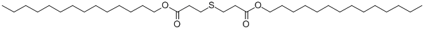 Dimyristyl thiodipropionateStructure,16545-54-3Structure Dimyristyl thiodipropionate Structure,16545-54-3Structure