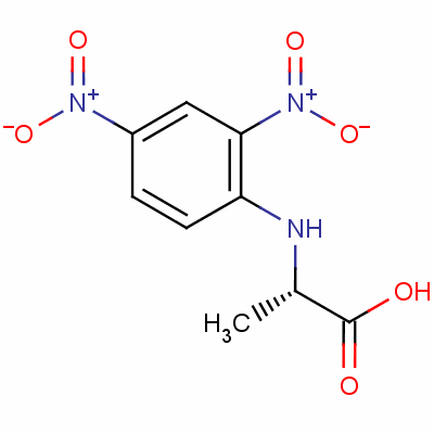 N-(2,4-dinitrophenyl)-l-alanineStructure,1655-52-3Structure N-(2,4-dinitrophenyl)-l-alanine Structure,1655-52-3Structure