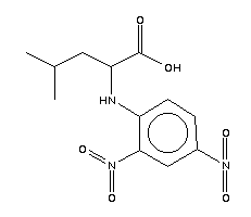 N-(2,4-dinitrophenyl)-l-leucineStructure,1655-57-8Structure N-(2,4-dinitrophenyl)-l-leucine Structure,1655-57-8Structure