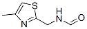 n-[(4-甲基-2-噻唑)甲基]-甲酰胺結(jié)構(gòu)式_165668-07-5結(jié)構(gòu)式