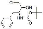 (1S,2S)-(1-Benzyl-3-chloro-2-hydroxy-propyl)-carbamic acid tert-butyl ester Structure,165727-45-7Structure