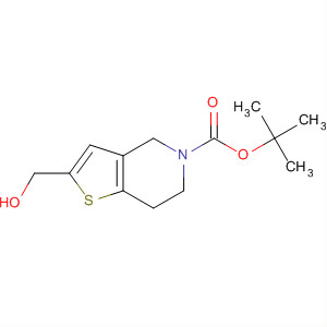 2-(羥基甲基)-6,7-二氫噻吩并[3,2-c]吡啶-5(4H)-羧酸叔丁酯結(jié)構(gòu)式_165947-56-8結(jié)構(gòu)式