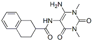 2-Naphthalenecarboxamide, n-(6-amino-1,2,3,4-tetrahydro-1,3-dimethyl-2,4-dioxo-5-pyrimidinyl)-1,2,3,4-tetrahydro-Structure,166115-77-1Structure 2-Naphthalenecarboxamide, n-(6-amino-1,2,3,4-tetrahydro-1,3-dimethyl-2,4-dioxo-5-pyrimidinyl)-1,2,3,4-tetrahydro- Structure,166115-77-1Structure