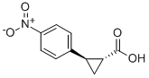 Trans-2-(4-nitrophenyl)cyclopropanecarboxylicacidStructure,16633-46-8Structure Trans-2-(4-nitrophenyl)cyclopropanecarboxylicacid Structure,16633-46-8Structure
