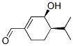 1-Cyclohexene-1-carboxaldehyde,3-hydroxy-4-(1-methylethyl)-,(3s,4r)-(9ci)Structure,166583-62-6Structure 1-Cyclohexene-1-carboxaldehyde,3-hydroxy-4-(1-methylethyl)-,(3s,4r)-(9ci) Structure,166583-62-6Structure