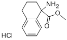 1-Naphthalenecarboxylicacid,1-amino-1,2,3,4-tetrahydro-,methylester(9ci)Structure,166735-19-9Structure 1-Naphthalenecarboxylicacid,1-amino-1,2,3,4-tetrahydro-,methylester(9ci) Structure,166735-19-9Structure