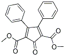 2,5-Bis(Methoxycarbonyl)-3,4-diphenylcyclopentadienoneStructure,16691-79-5Structure 2,5-Bis(Methoxycarbonyl)-3,4-diphenylcyclopentadienone Structure,16691-79-5Structure