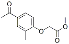 Acetic acid, 2-(4-acetyl-2-methylphenoxy)-, methyl esterStructure,166953-80-6Structure Acetic acid, 2-(4-acetyl-2-methylphenoxy)-, methyl ester Structure,166953-80-6Structure