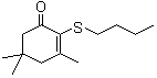 2-(Butylthio)-3,5,5-trimethyl-2-cyclohexen-1-oneStructure,167161-92-4Structure 2-(Butylthio)-3,5,5-trimethyl-2-cyclohexen-1-one Structure,167161-92-4Structure