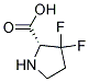 Proline, 3,3-difluoro-(9ci)Structure,168102-06-5Structure Proline, 3,3-difluoro-(9ci) Structure,168102-06-5Structure