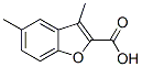 3,5-Dimethyl-1-benzofuran-2-carboxylic acidStructure,16817-32-6Structure 3,5-Dimethyl-1-benzofuran-2-carboxylic acid Structure,16817-32-6Structure