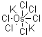 六氯鋨酸鉀結(jié)構(gòu)式_16871-60-6結(jié)構(gòu)式
