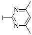 4,6-Dimethyl-2-iodopyrimidineStructure,16879-40-6Structure 4,6-Dimethyl-2-iodopyrimidine Structure,16879-40-6Structure