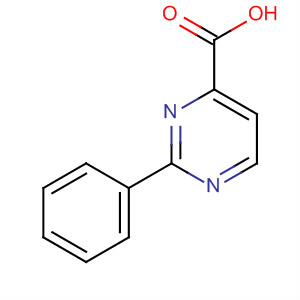 2-Phenyl-4-pyrimidinecarboxylic acid Structure,16879-53-1Structure