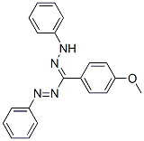 1,5-Diphenyl-3-(4-methoxyphenyl)formazanStructure,16929-09-2Structure 1,5-Diphenyl-3-(4-methoxyphenyl)formazan Structure,16929-09-2Structure