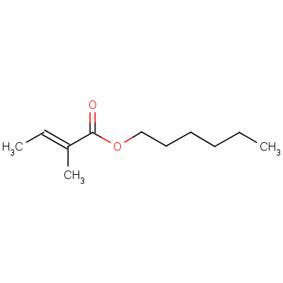 Hexyl tiglateStructure,16930-96-4Structure Hexyl tiglate Structure,16930-96-4Structure