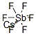 (Oc-6-11)-hexafluoro-antimonate cesiumStructure,16949-12-5Structure (Oc-6-11)-hexafluoro-antimonate cesium Structure,16949-12-5Structure