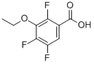 2,4,5-Trifluoro-3-ethoxy benzoic acidStructure,169507-61-3Structure 2,4,5-Trifluoro-3-ethoxy benzoic acid Structure,169507-61-3Structure